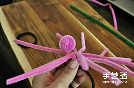 扭扭棒花朵教程圖解 DIY手工制作玫瑰花頭繩 -  rpnrmr.com