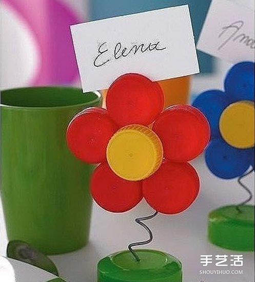 瓶蓋廢物利用手工圖 塑料瓶蓋手工制作圖片 -  rpnrmr.com