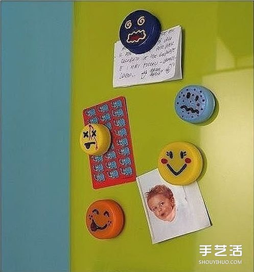 瓶蓋廢物利用手工圖 塑料瓶蓋手工制作圖片 -  rpnrmr.com