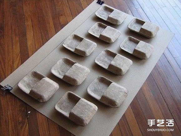 一次性塑料飯盒手工制作好用的儲物盒收納墻 -  rpnrmr.com