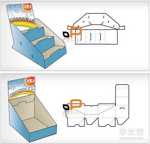 18種手工折紙包裝紙盒的折法帶打印圖紙 -  rpnrmr.com