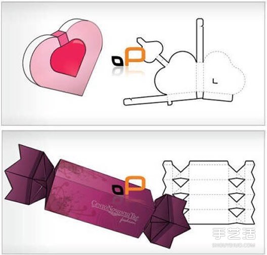 18種手工折紙包裝紙盒的折法帶打印圖紙 -  rpnrmr.com