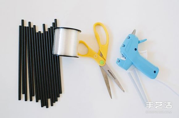 吸管掛飾手工DIY 立方體掛飾用吸管制作 -  rpnrmr.com