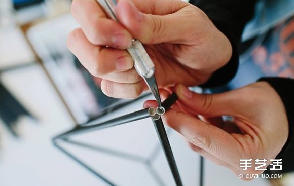 吸管掛飾手工DIY 立方體掛飾用吸管制作 -  rpnrmr.com