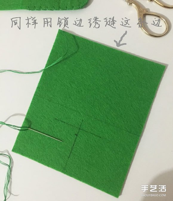 簡約不織布零錢包教程 手工布藝卡包制作圖解 -  rpnrmr.com