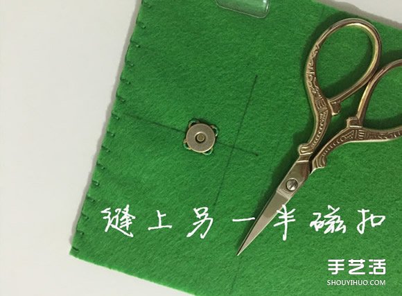 簡約不織布零錢包教程 手工布藝卡包制作圖解 -  rpnrmr.com