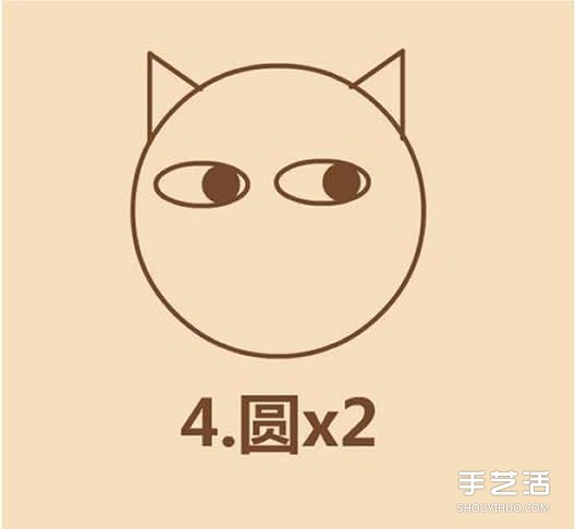 可愛秋田犬狗狗簡筆畫 簡筆畫狗頭的畫法圖片 -  rpnrmr.com