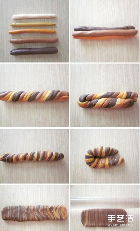 精美的粘土畫教程 立體粘土畫手工制作圖解 -  rpnrmr.com