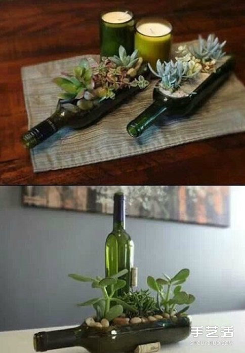 多肉花盆DIY制作 超多匪夷所思的材料都可以~ -  rpnrmr.com