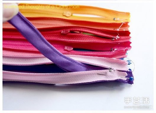 手拿拉鏈包零錢包DIY制作教程 材料全部是拉鏈 -  rpnrmr.com