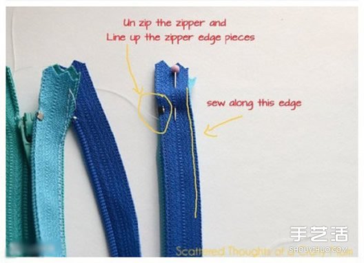 手拿拉鏈包零錢包DIY制作教程 材料全部是拉鏈 -  rpnrmr.com