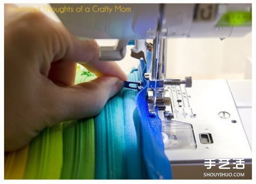手拿拉鏈包零錢包DIY制作教程 材料全部是拉鏈 -  rpnrmr.com