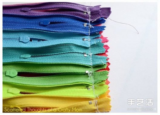 手拿拉鏈包零錢包DIY制作教程 材料全部是拉鏈 -  rpnrmr.com