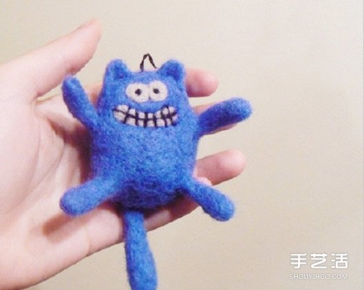 羊毛氈貓咪作品圖片 最搞怪貓星人就是它啦~ -  rpnrmr.com
