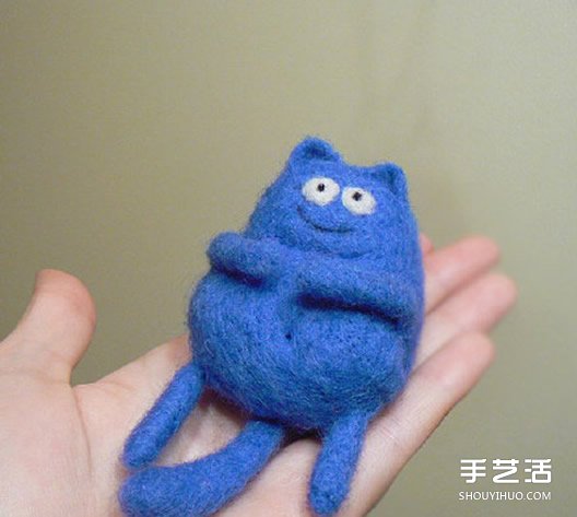 羊毛氈貓咪作品圖片 最搞怪貓星人就是它啦~ -  rpnrmr.com