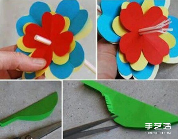 幼兒剪紙花朵的方法 簡單紙花的剪紙制作教程 -  rpnrmr.com