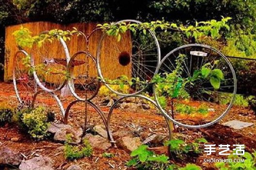 廢舊自行車(chē)改造小制作 自行車(chē)廢物利用創(chuàng)意 -  rpnrmr.com