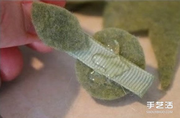 利用不織布花邊DIY制作漂亮的花朵發(fā)夾發(fā)飾 -  rpnrmr.com