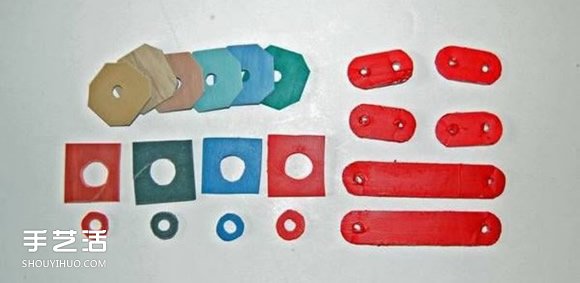 硬紙板手工制作火車模型的方法圖解教程 -  rpnrmr.com