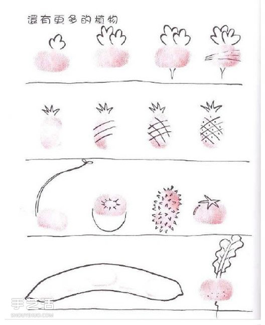 簡單又好玩的創(chuàng)意手指畫 啟發(fā)孩子們的想象力 -  rpnrmr.com