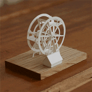 令人嘆為觀止的紙藝術(shù) 可以動的迷你折紙作品 -  rpnrmr.com