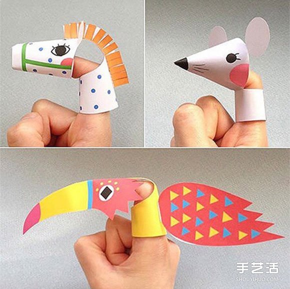 幼兒手指偶制作步驟圖 簡單玩具指偶制作方法 -  rpnrmr.com