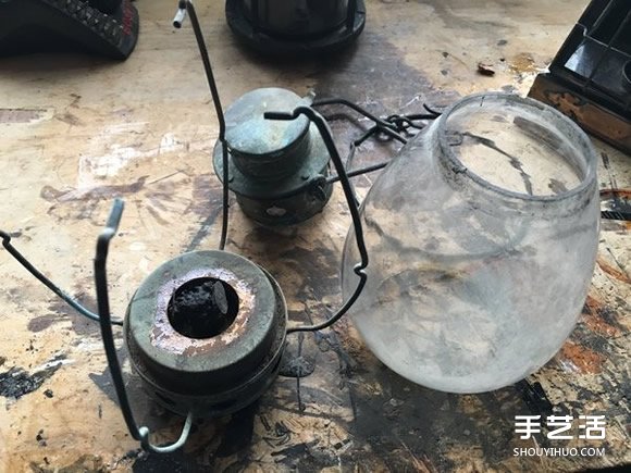 煤油燈改造成水族箱 當(dāng)然也可以拿來(lái)種盆栽 -  rpnrmr.com