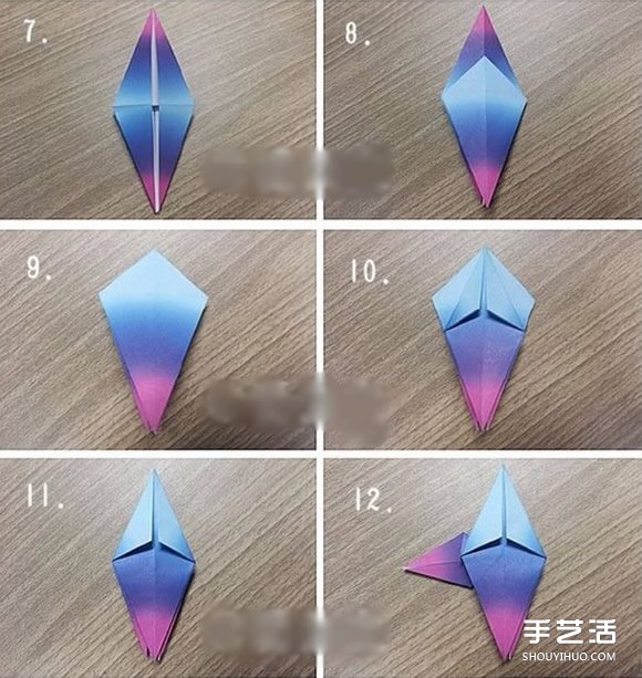 手工貓頭鷹折紙教程 貓頭鷹的折法步驟圖解 -  rpnrmr.com