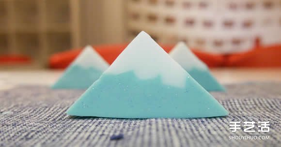 簡單步驟自制三角手工皂 日本富士山造型肥皂 -  rpnrmr.com