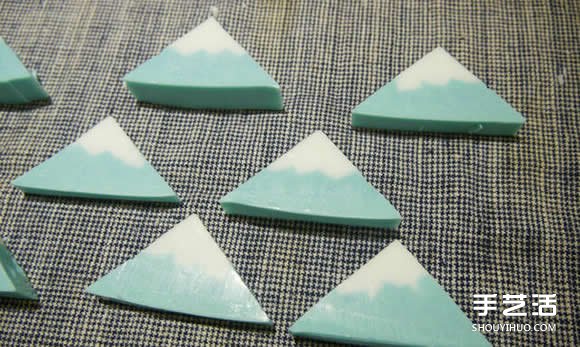 簡單步驟自制三角手工皂 日本富士山造型肥皂 -  rpnrmr.com