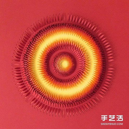細(xì)膩紙雕作品：雕刻讓紙片擁有花一般的生命 -  rpnrmr.com