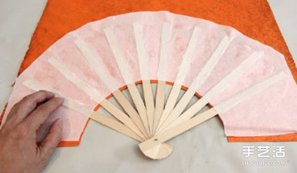 中國(guó)傳統(tǒng)扇子的手工制作方法過(guò)程圖解教程 -  rpnrmr.com