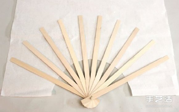 中國(guó)傳統(tǒng)扇子的手工制作方法過(guò)程圖解教程 -  rpnrmr.com