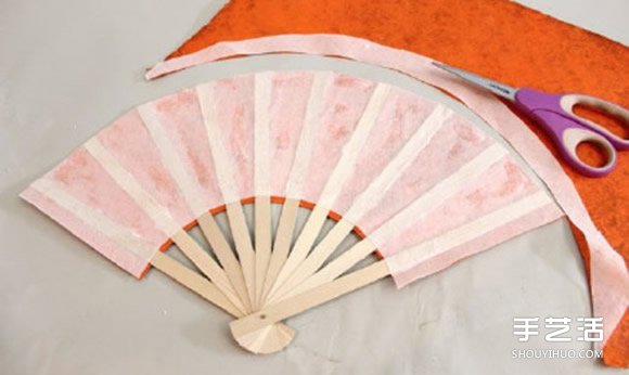 中國(guó)傳統(tǒng)扇子的手工制作方法過(guò)程圖解教程 -  rpnrmr.com