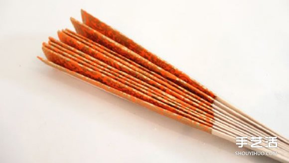 中國(guó)傳統(tǒng)扇子的手工制作方法過(guò)程圖解教程 -  rpnrmr.com