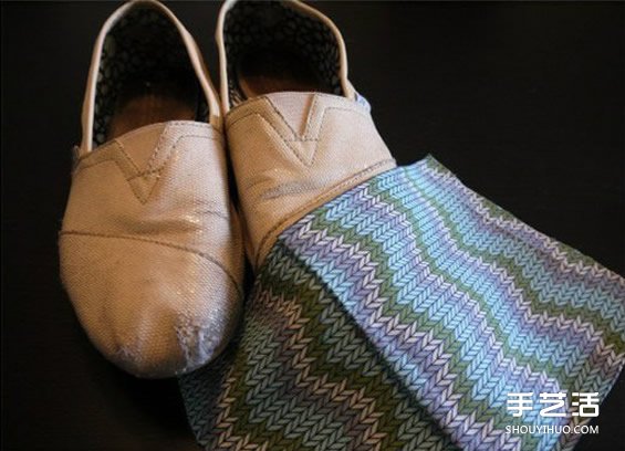 舊鞋子裝飾改造方法 DIY舊鞋子的步驟教程 -  rpnrmr.com