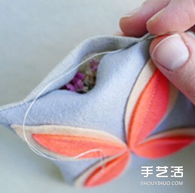 不織布香包的做法圖解 手工布藝香包DIY制作 -  rpnrmr.com