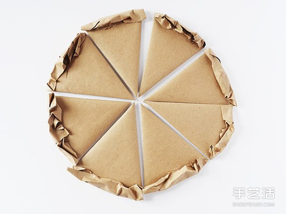 瓦楞紙手工制作披薩模型 和孩子一起過(guò)家家~ -  rpnrmr.com
