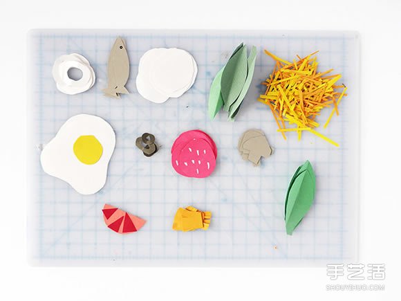 瓦楞紙手工制作披薩模型 和孩子一起過(guò)家家~ -  rpnrmr.com