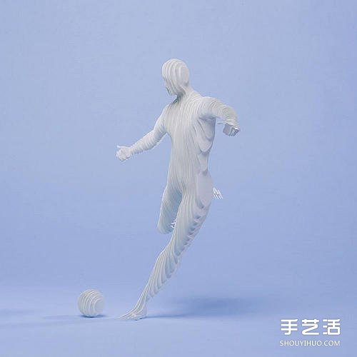 紙雕人偶：一百多張紙層層堆疊成立體紙雕作品 -  rpnrmr.com