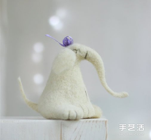 治愈系羊毛氈作品 可愛萌化人心的手作圖片 -  rpnrmr.com