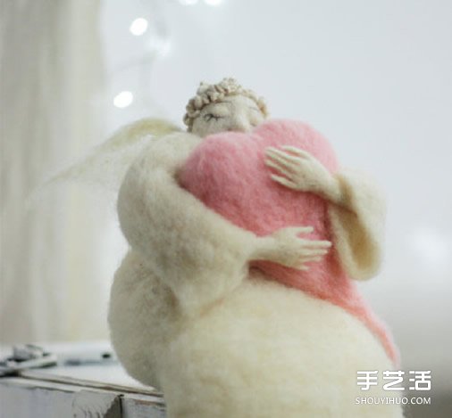 治愈系羊毛氈作品 可愛萌化人心的手作圖片 -  rpnrmr.com
