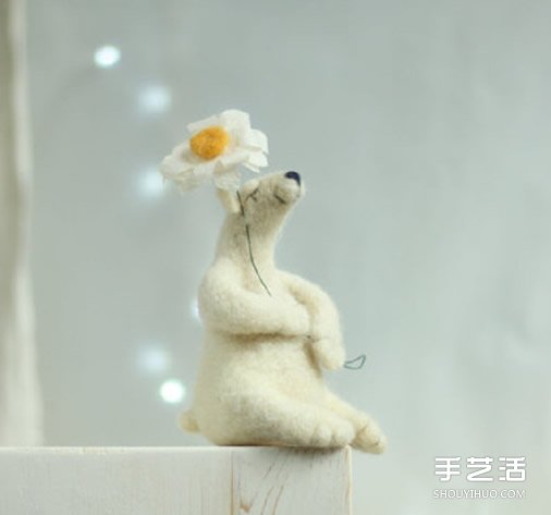 治愈系羊毛氈作品 可愛萌化人心的手作圖片 -  rpnrmr.com