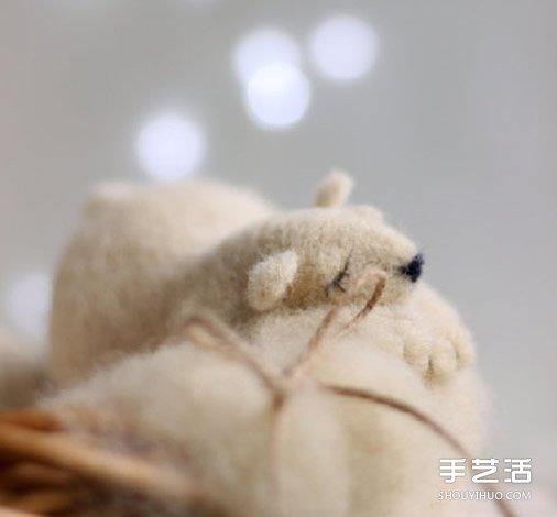 治愈系羊毛氈作品 可愛萌化人心的手作圖片 -  rpnrmr.com