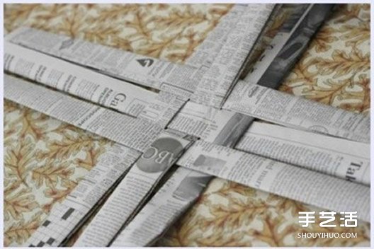 廢舊報紙編織筐制作圖解 用報紙編收納筐的方法 -  rpnrmr.com