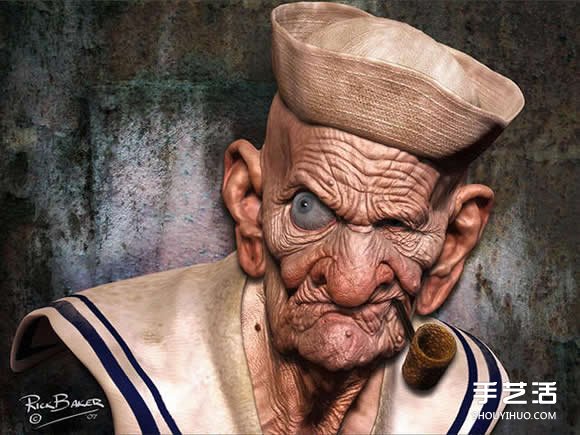 24張真實過頭的經(jīng)典卡通角色手繪圖片 -  rpnrmr.com