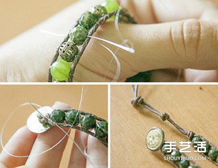 簡約民族風串珠手鏈DIY制作教程 簡單易學哦！ -  rpnrmr.com