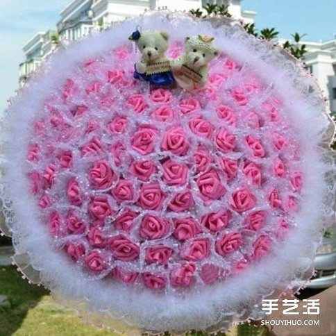 如何用海綿紙折玫瑰花 海綿紙玫瑰花折法圖解 -  rpnrmr.com