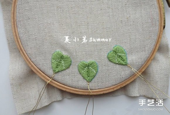可愛小清新刺繡三葉草戒指DIY 戴著美呆啦~ -  rpnrmr.com
