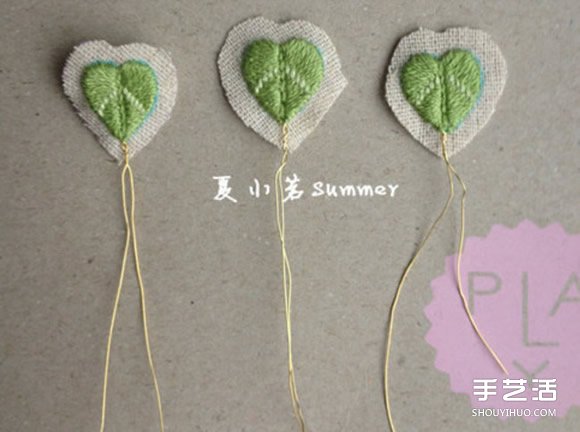 可愛小清新刺繡三葉草戒指DIY 戴著美呆啦~ -  rpnrmr.com